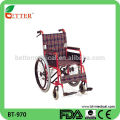 Hot sale Steel used manual standing wheelchair